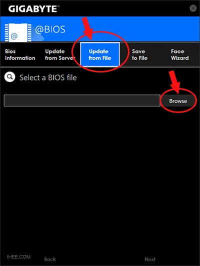 다운로드한 바이오스 파일 찾기