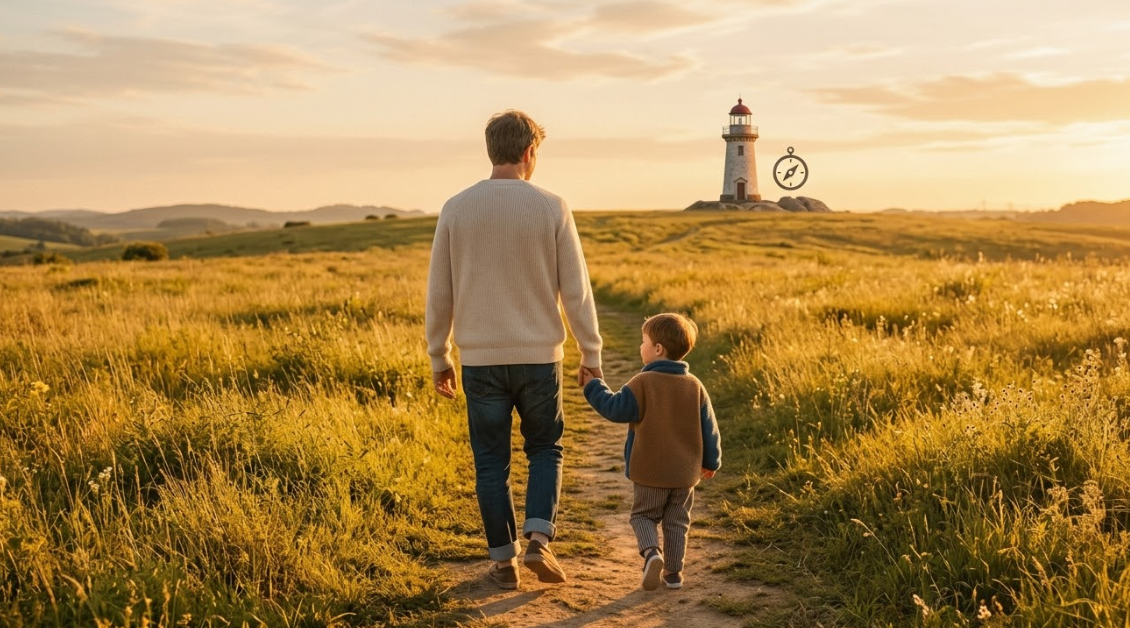 길을 잃지 않는 법을 배우며 나만의 지침반을 믿고 걸어가는 인생의 여정