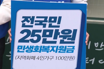 민생회복지원금 지역화폐 