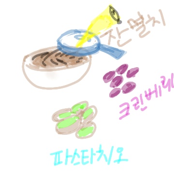멸치볶음 재료