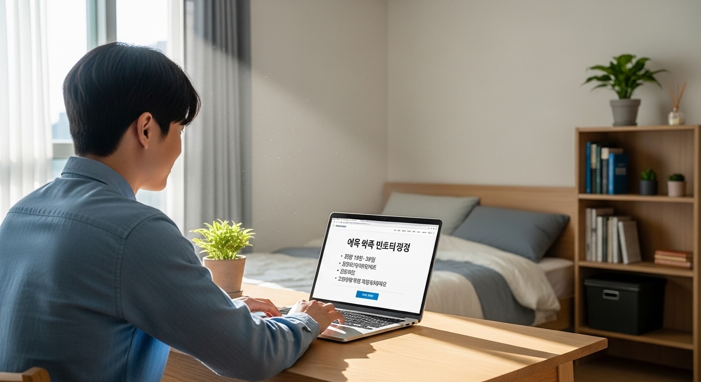 청년주택 입주조건