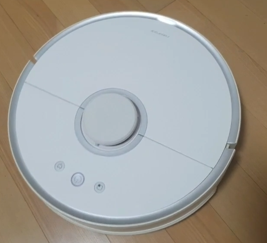 샤오미 로봇 청소기 작동 확인 됨