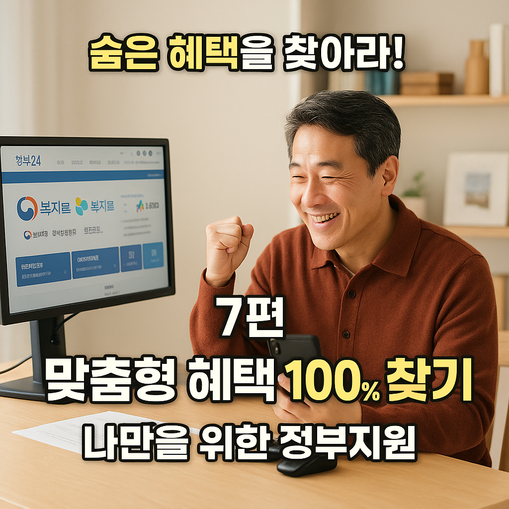 [7편] 맞춤형 혜택 100% 찾기