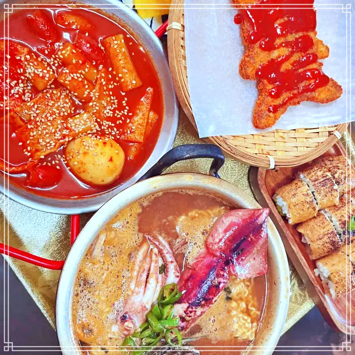 경남 남해 맛집 바닷가 마을 오션뷰 레트로 분식집, 떡볶이