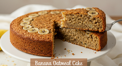 바나나 오트밀 머그케이크