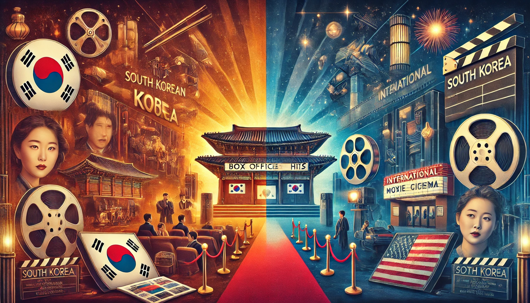 왼편은 옛날 느낌의 따뜻한 느낌이고 오른편은 차가운 현대적인 느낌의 사진