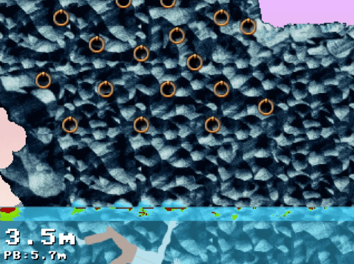 미친암벽등반-플래시게임-종료-화면