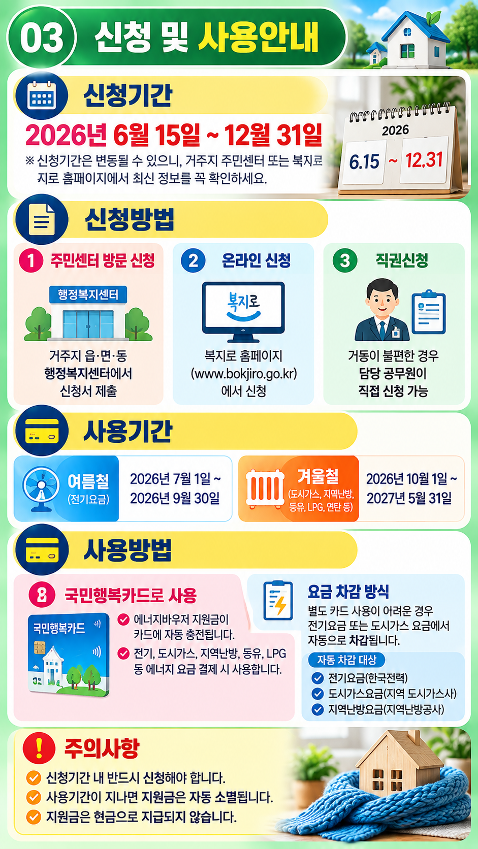 신청기간 신청방법