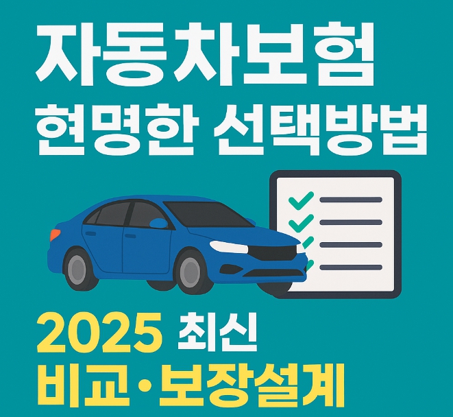 자동차보험 현명한 선택