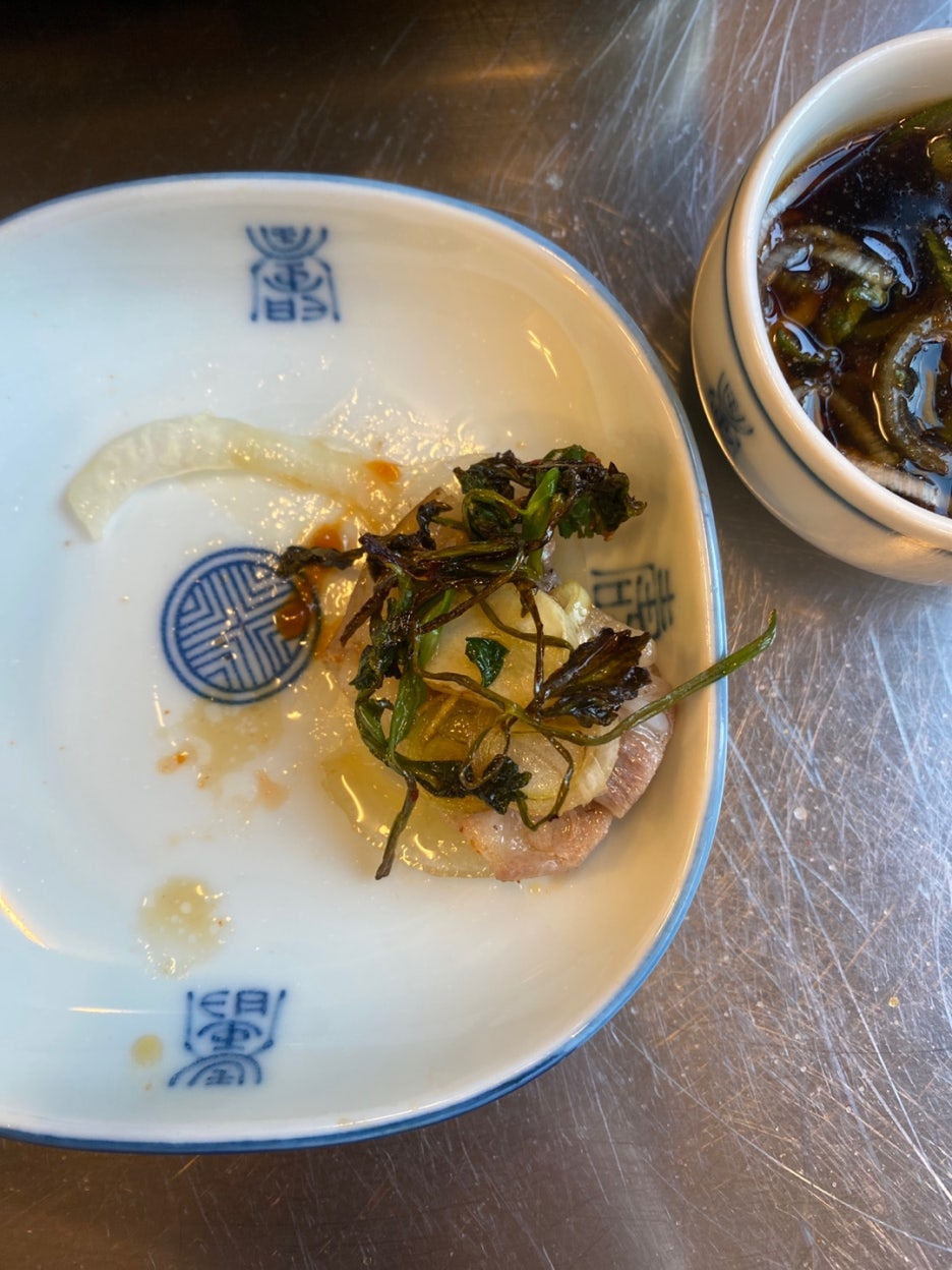 냉동삼겹살 쌈제조