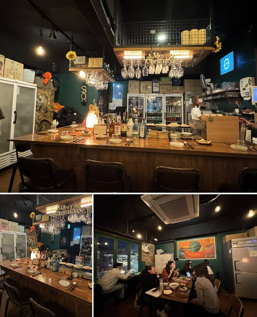 합정역 맛집, 썬키친 내부모습