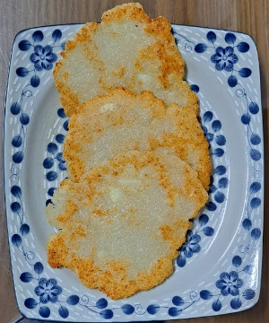 감자전 완성