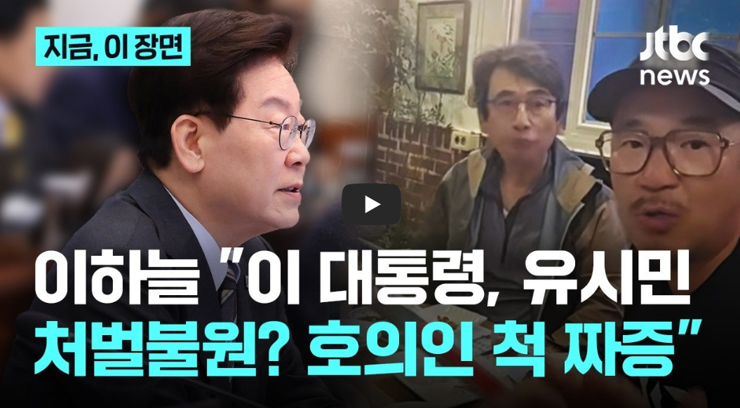 이하늘 유시민 처벌불원 논란 핵심 내용