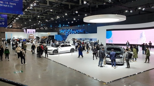 킨텍스-전시장내부