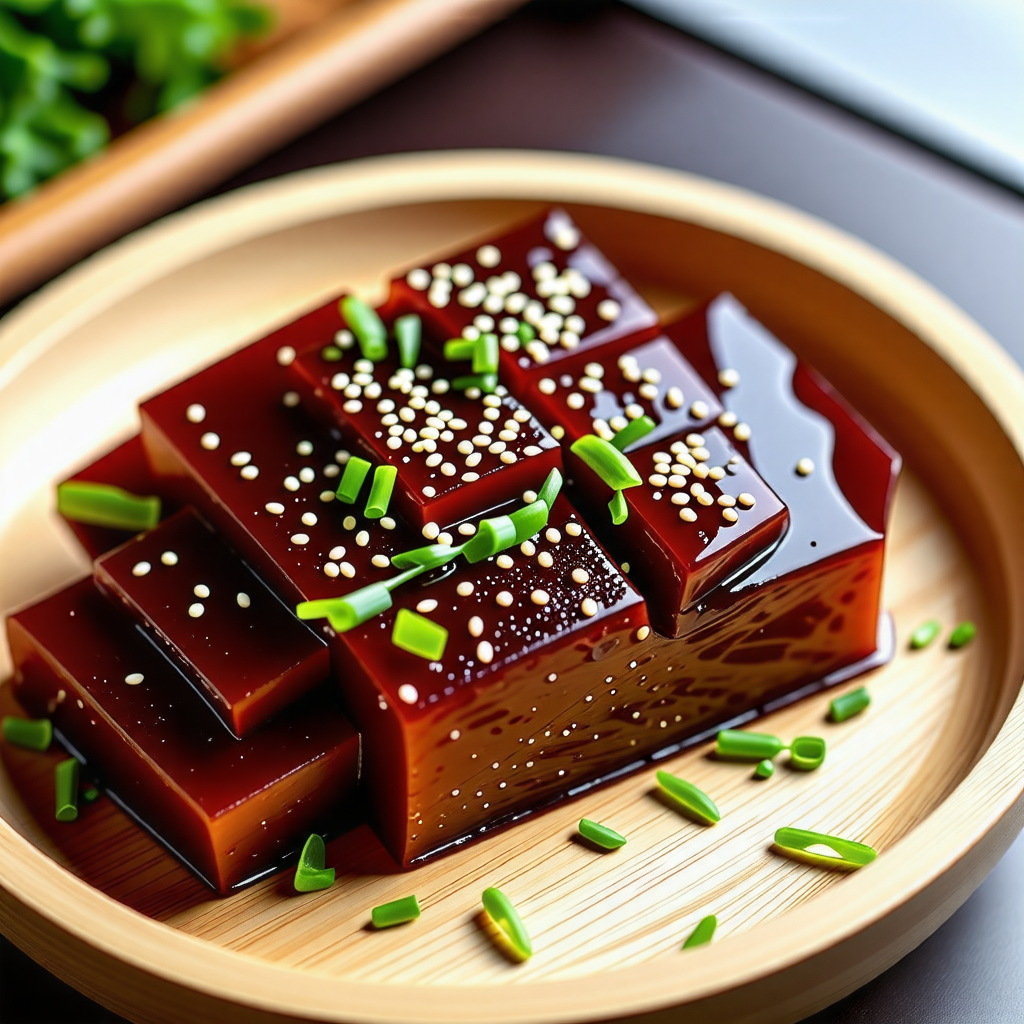 도토리묵 양념장 만들기