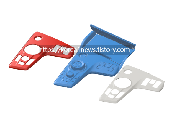 2021년 자동차 스포티지(NQ5) 3D스캔 후 역설계 한 3D데이터