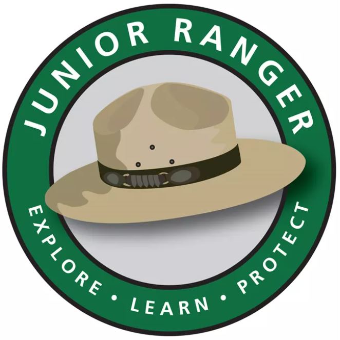 미국 주니어 레인저 프로그램 로고사진