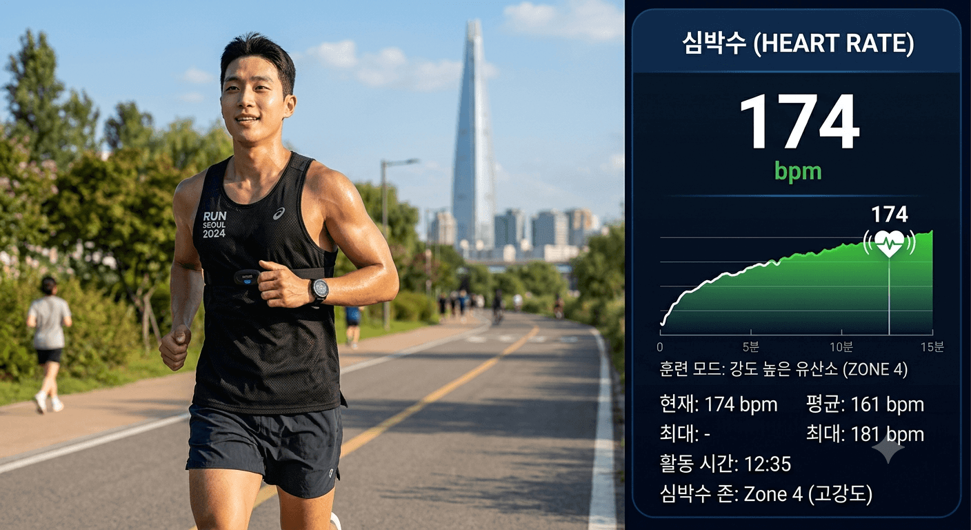 심박수를 활용한 효율성있는 러닝