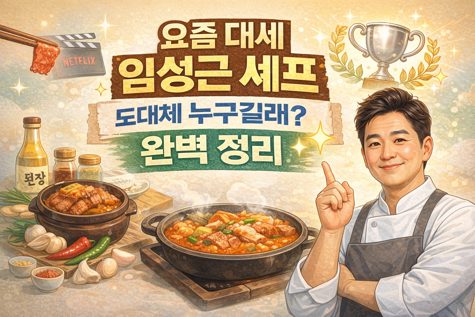 요즘 대세 임성근 셰프, 도대체 누구길래? 완벽 정리