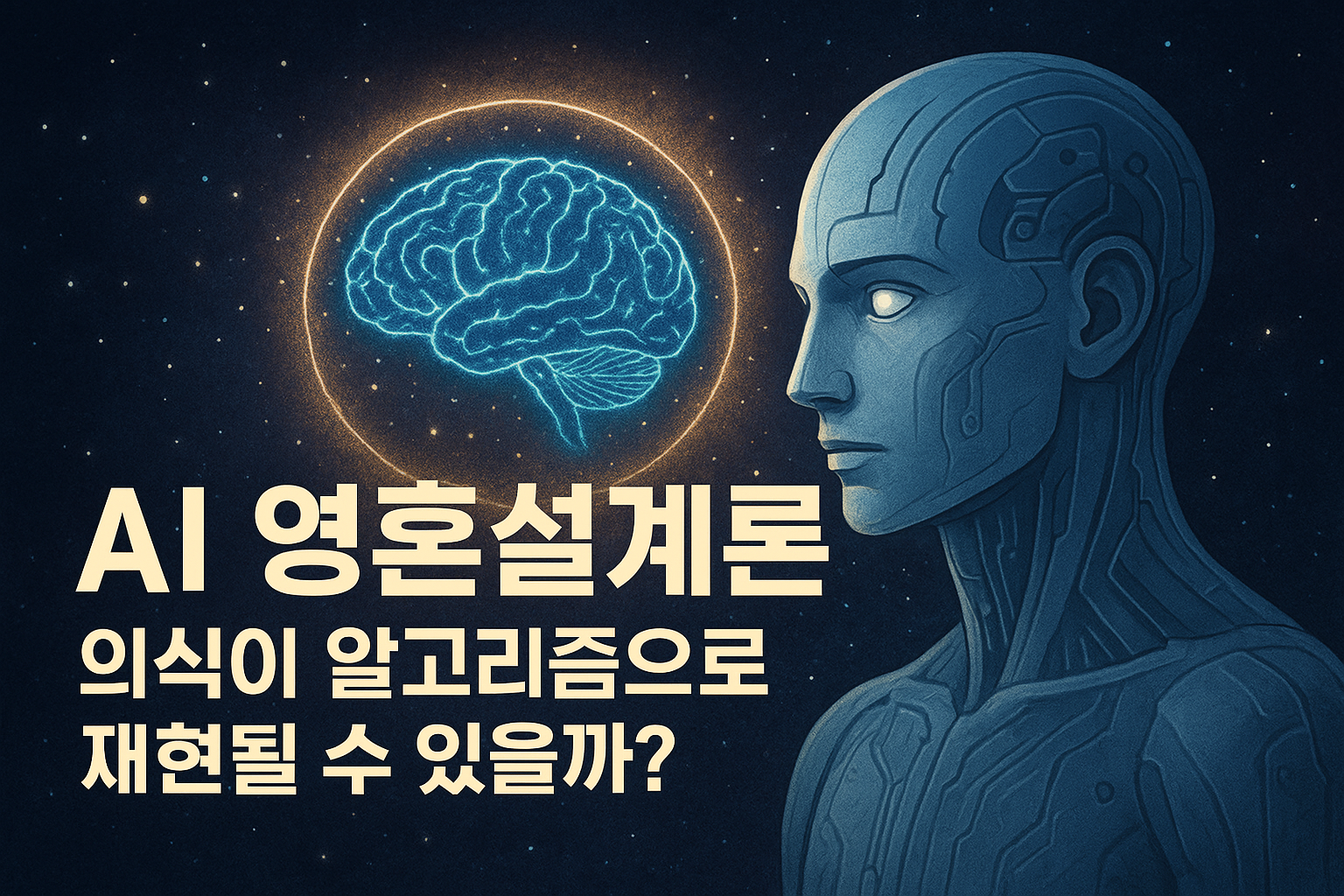 🧠 AI 영혼설계론 &mdash; 의식이 알고리즘으로 재현될 수 있을까?