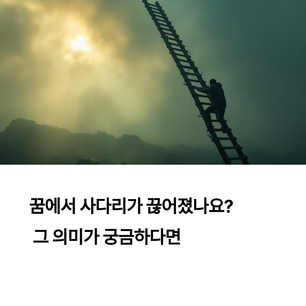 사다리를 오르다 끊어지는 꿈 썸네일