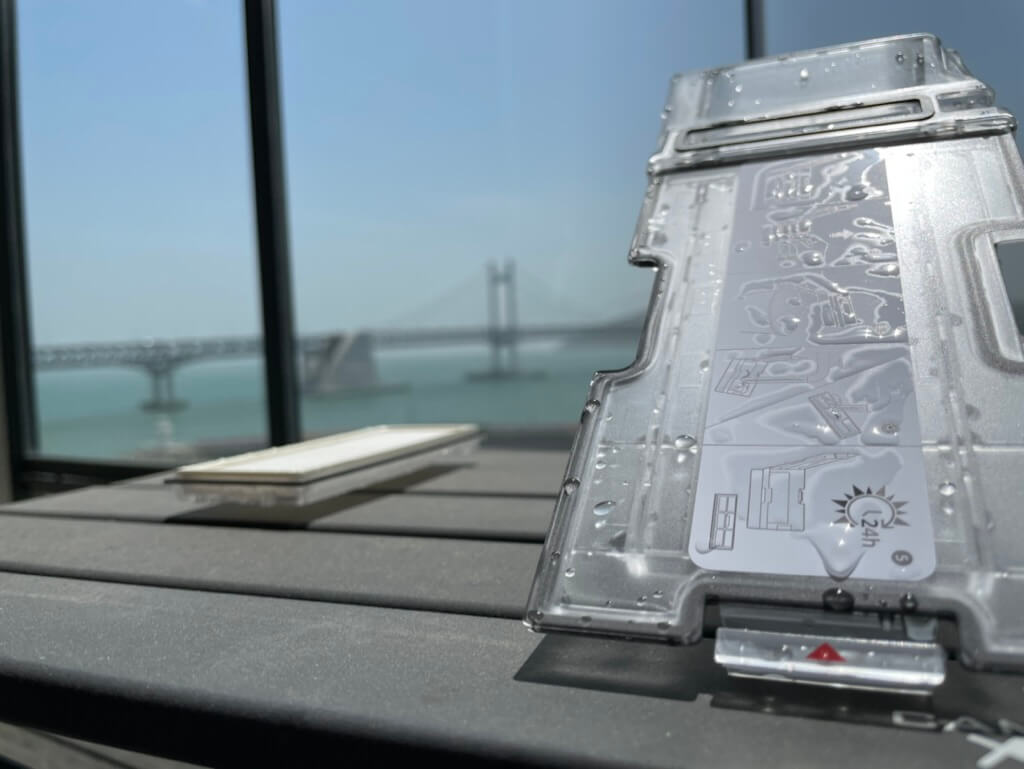 먼지통 세척 및 건조