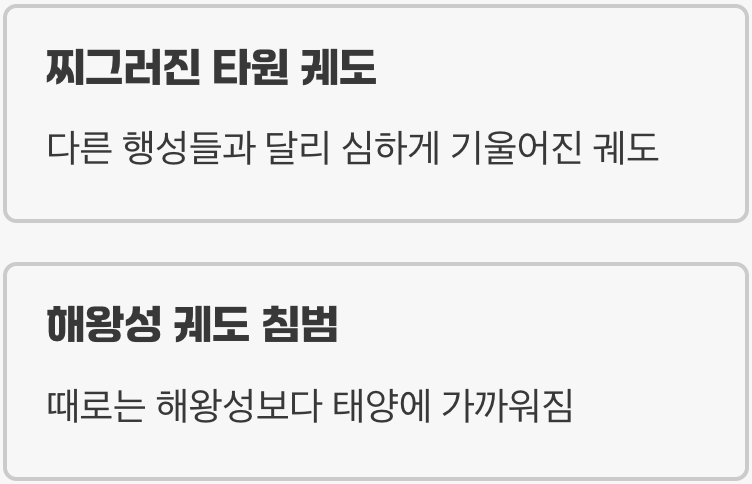 엇나가는 괴짜, 독특한 궤도