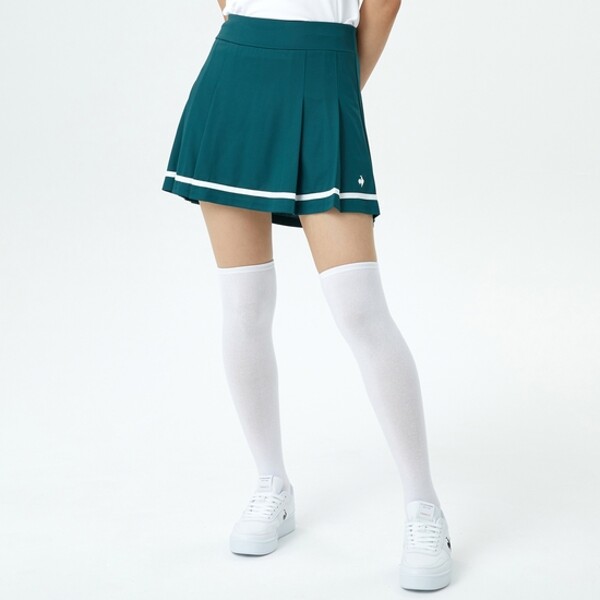 르꼬끄스포르티브 LE COURT 플리츠 스커트 QN322TSK71