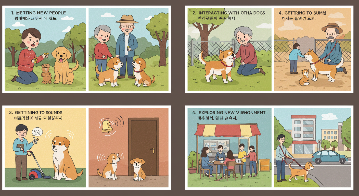 강아지 사회화