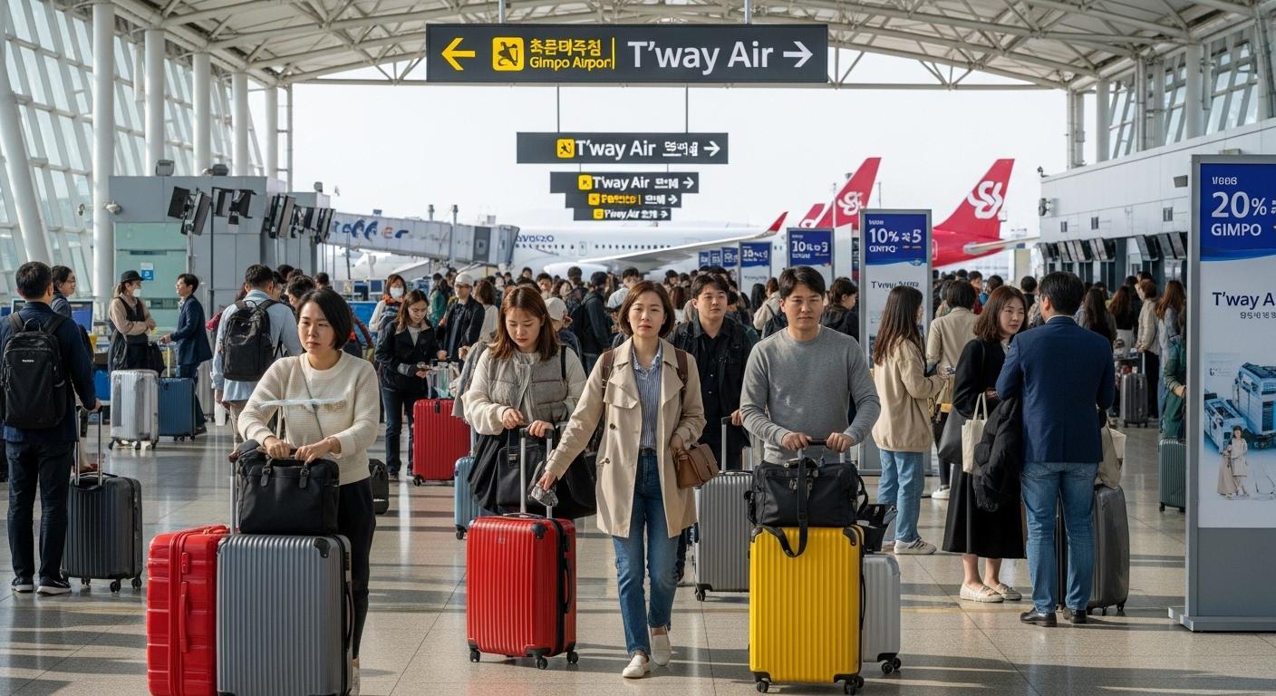 김포공항 티웨이항공