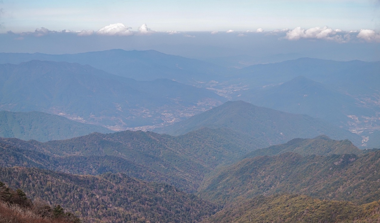 대한민국 지리산 풍경