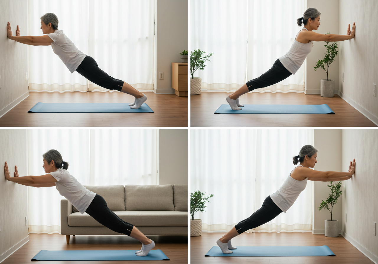 중장년층 관절 부담 없는 홈트 운동 루틴 총정리