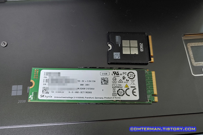 2230 SSD 2280 SSD 길이