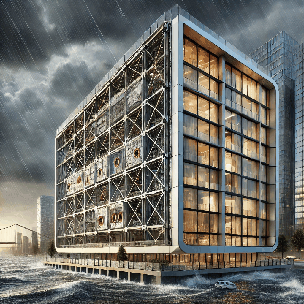 재난에 대비하는 건물구조 이미지