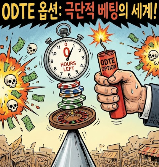 0DTE 옵션이란, 0DTE가 만들어내는 극단적인 베팅 구조