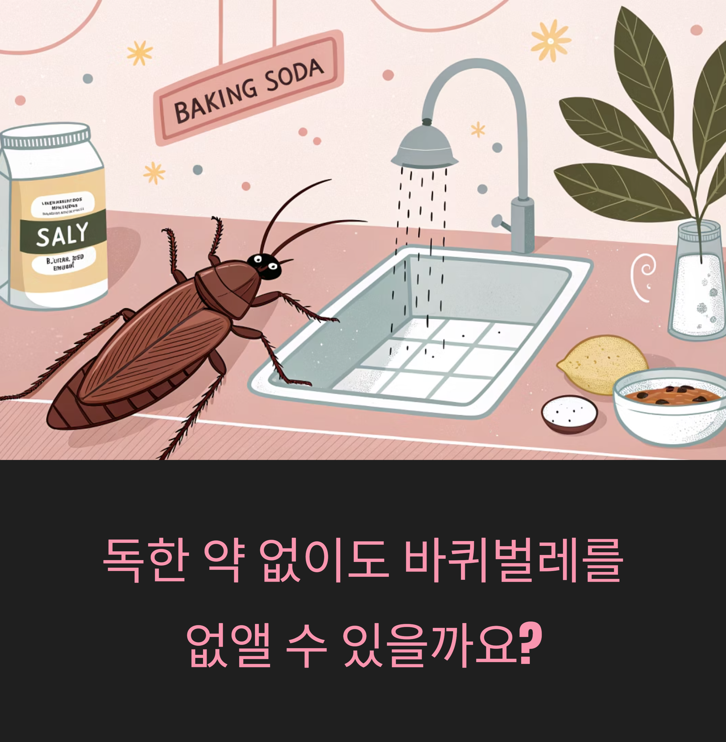 바퀴벌레 퇴치: 천연 재료로 깨끗하고 안전하게 해결하는 법