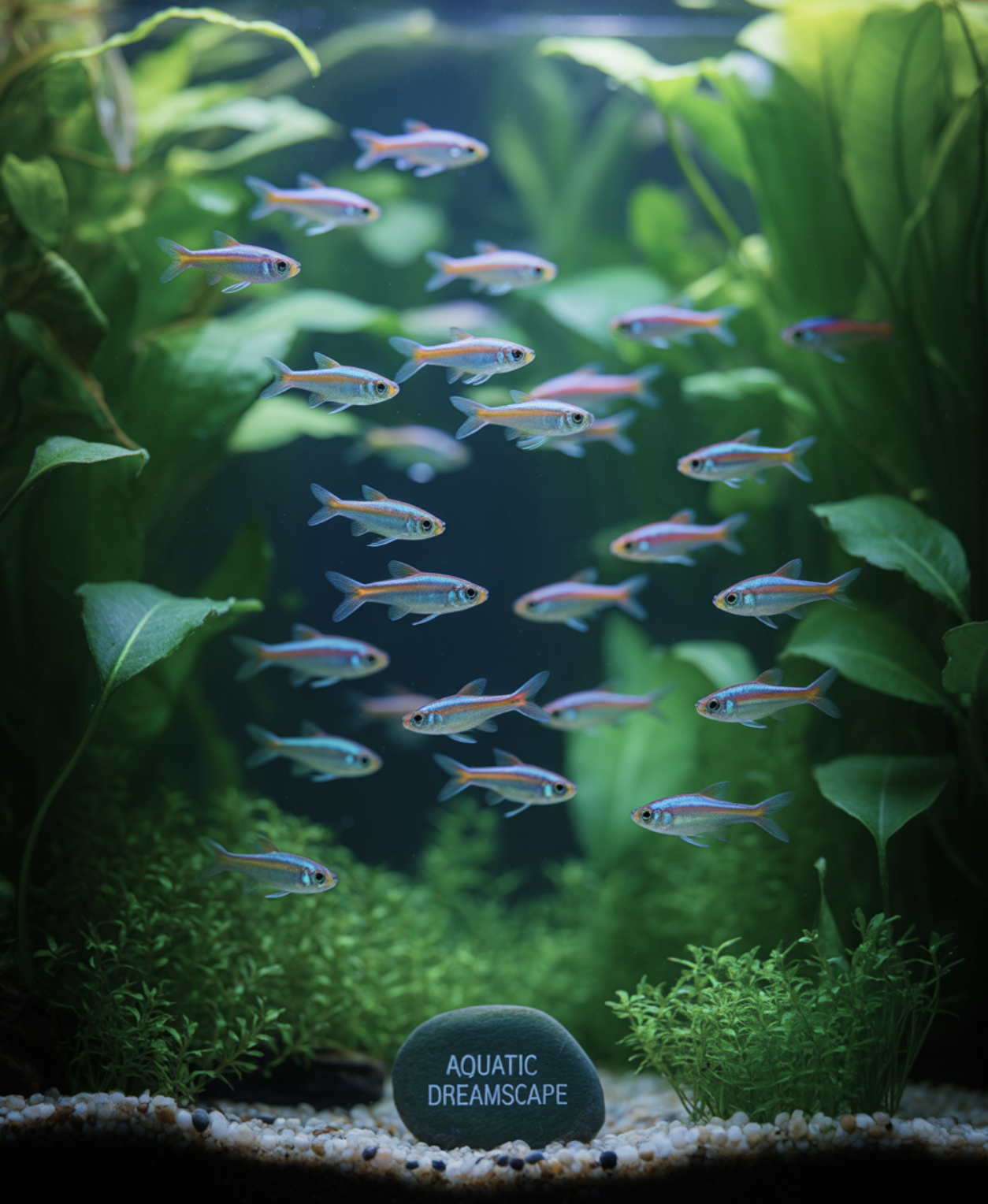 수초와 함께할 때 빛나는 &amp;#39;보석&amp;#39;