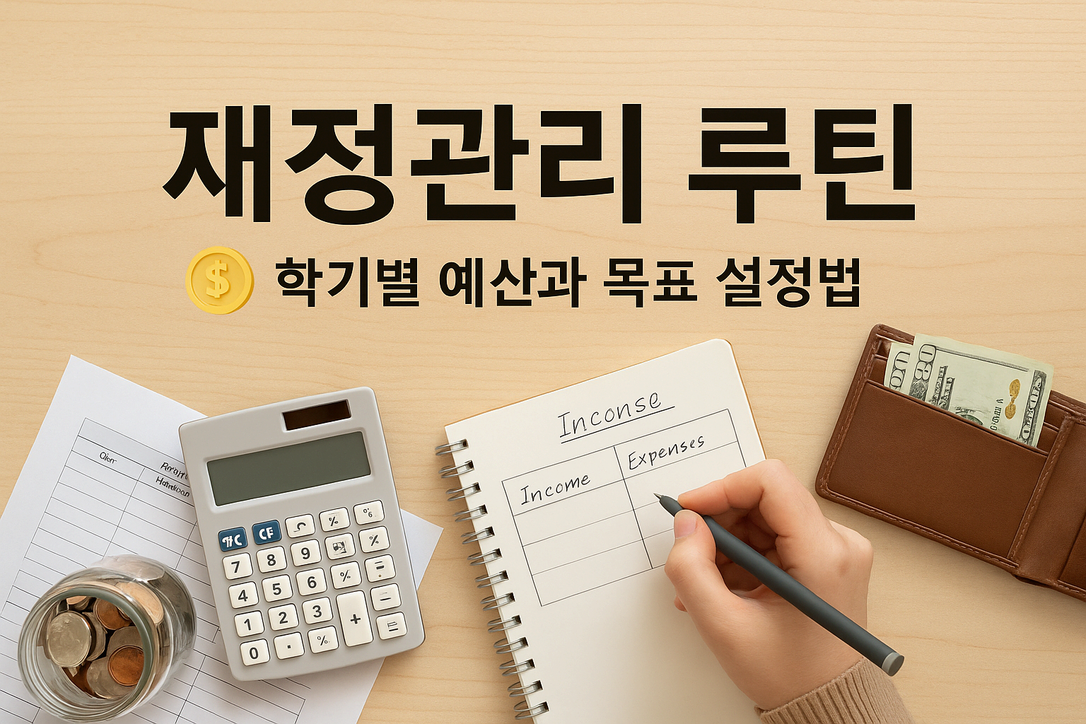 재정관리 루틴 &ndash; 학기별 예산과 목표 설정법