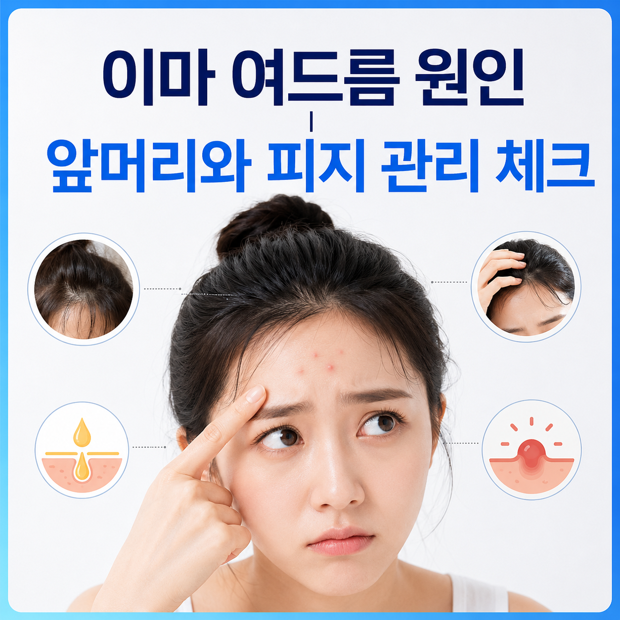 이마 여드름
