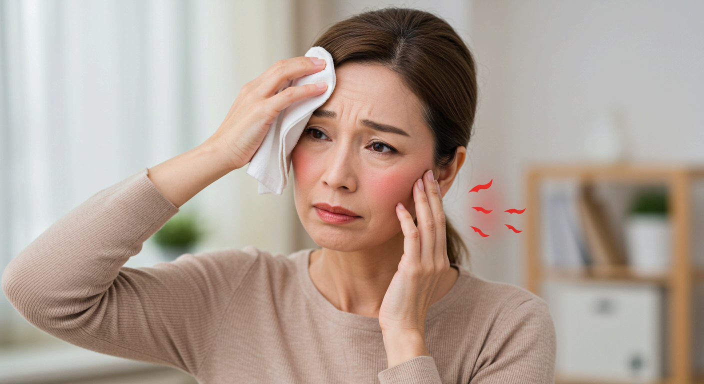 갱년기 열 오르는증상, 극복방법 (+갱년기 증상 자가진단)