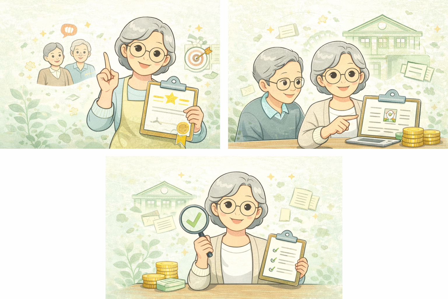 50대&middot;60대 받을 수 있는 정부 지원금 대상자 정리