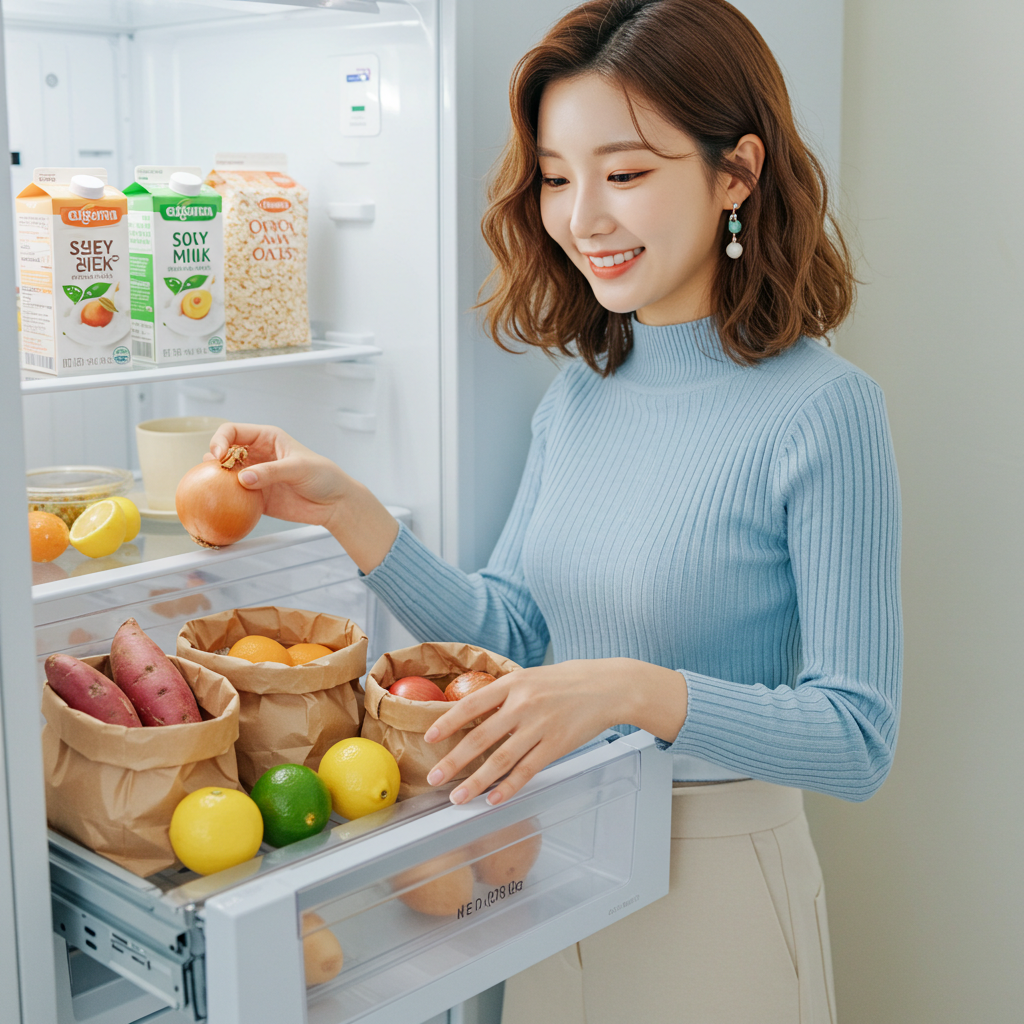 냉장고 정리 방법