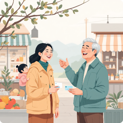 신안군 농어촌 기본소득 이미지