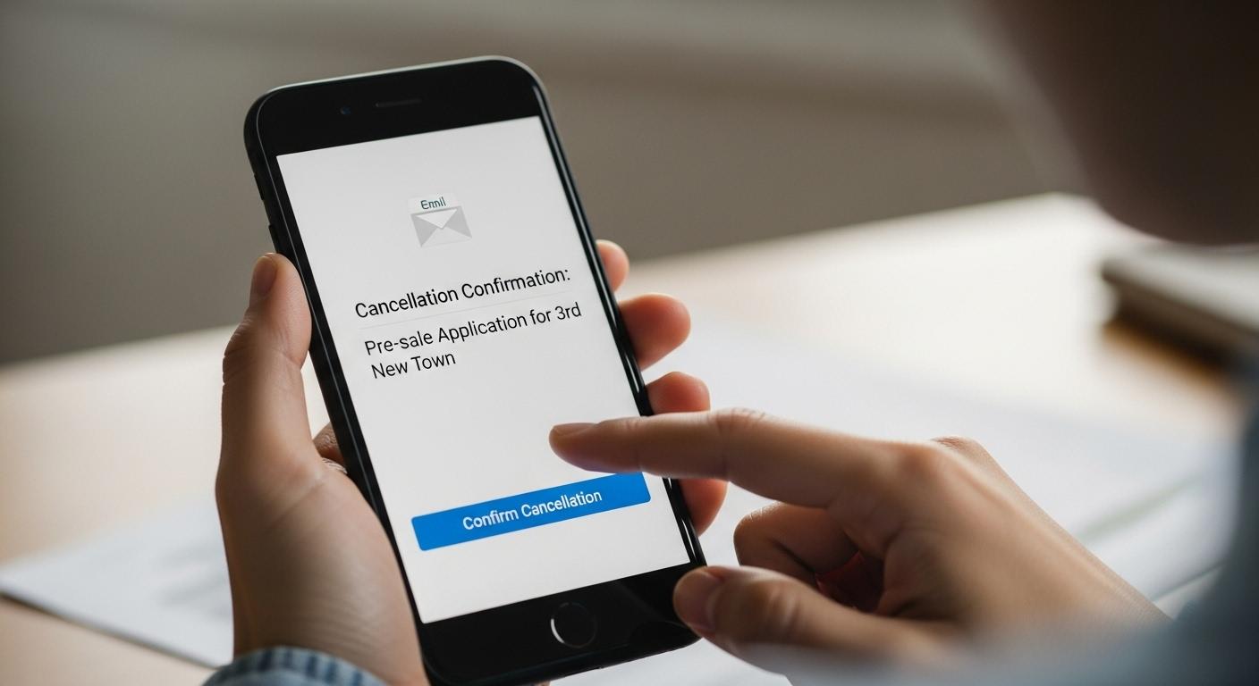 3기 신도시 사전청약 취소