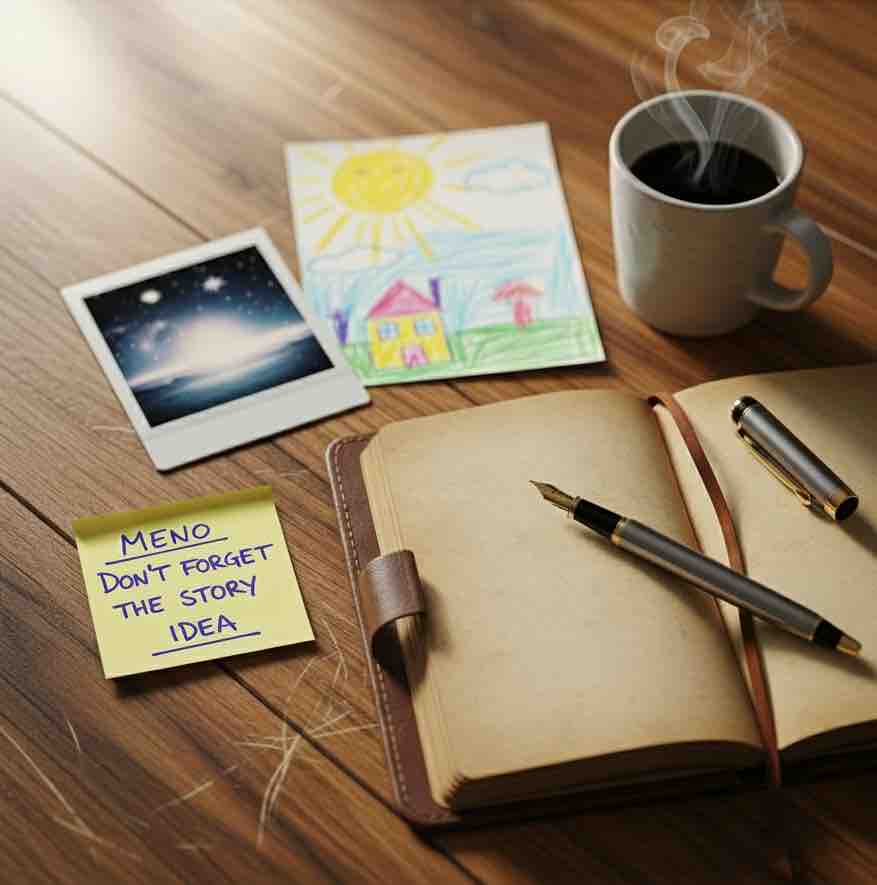 글쓰기 마법의 재료를 모으는 단계