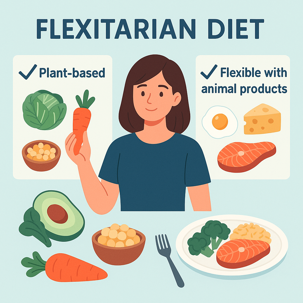 플렉시테리언과 비건의 차이점, 나이게 맞는 식습관, 유연한 채식과 비건식단