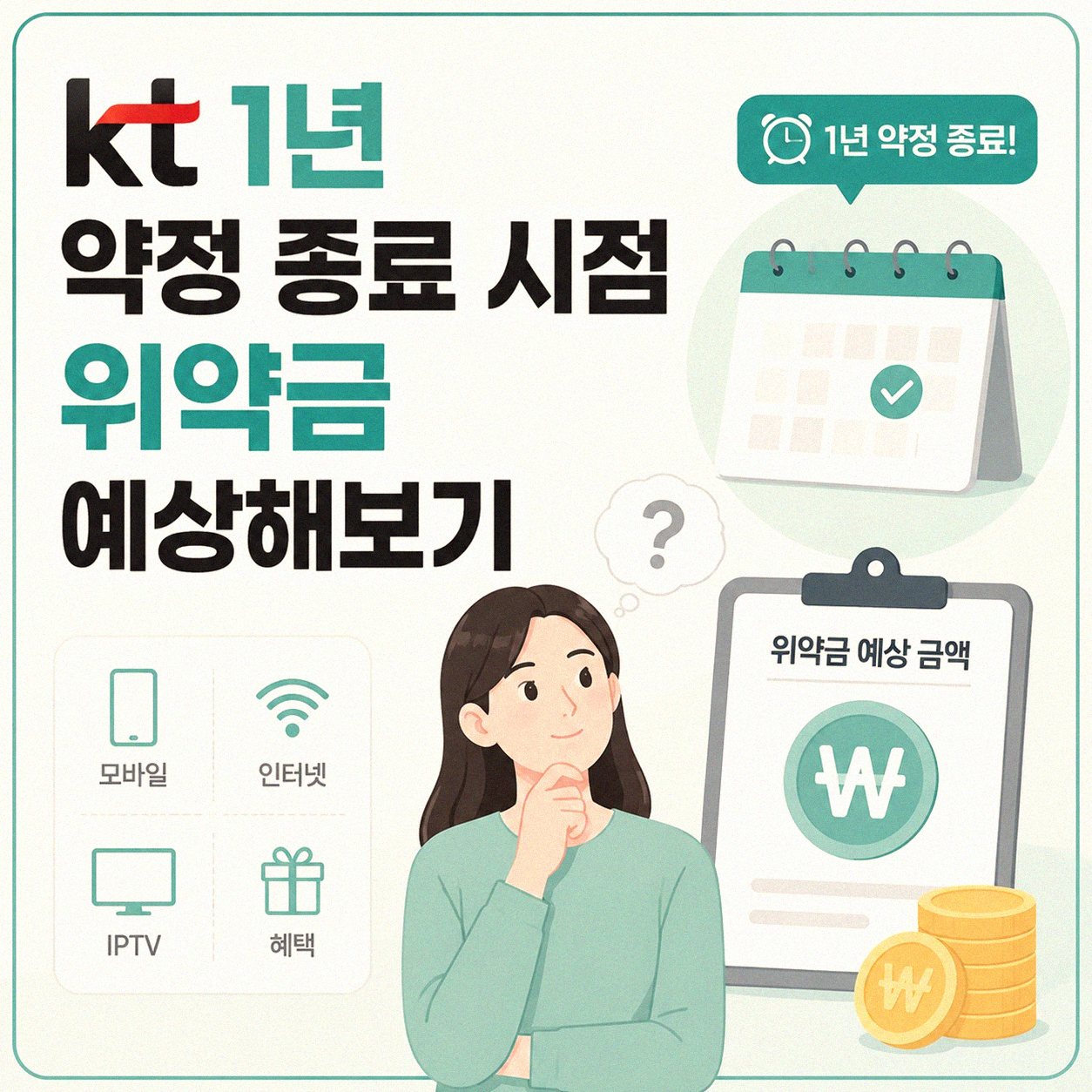 KT 1년 사용 위약금, 얼마가 나올지 미리 알아보는 방법
