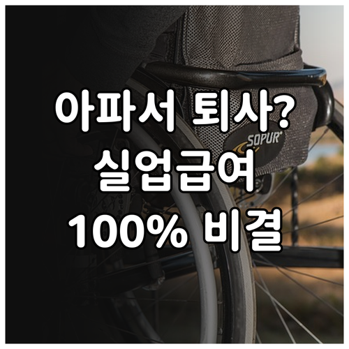 질병으로 인한 자발적 퇴사 실업급여 ..
