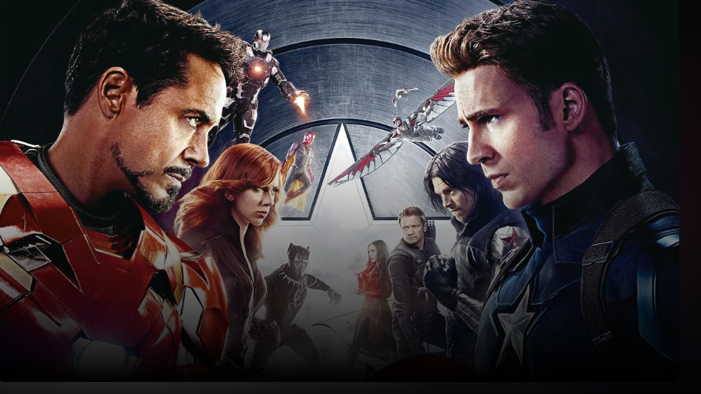 영화 '캡틴아메리카 시빌워'