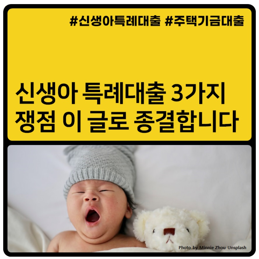 신생아 특례대출 대환 살펴보기